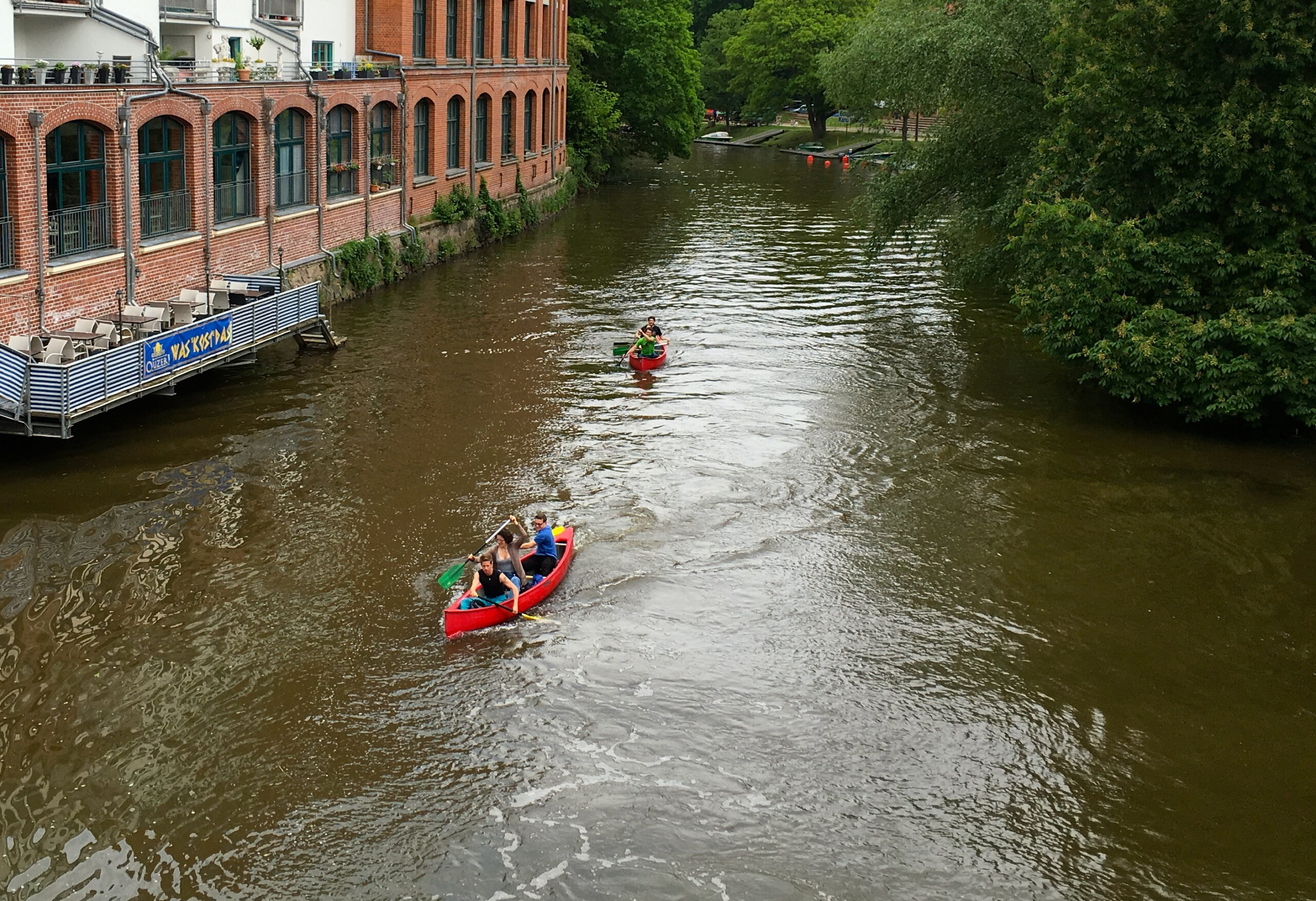 Flüsse und Kanäle in Leipzig